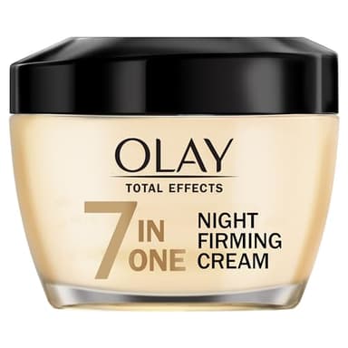 Olay Total Effects 7-In-One Daily Night Firming Face Cream, Face Moisturizer with Vitamin B3, Niacinamide, 50 mL