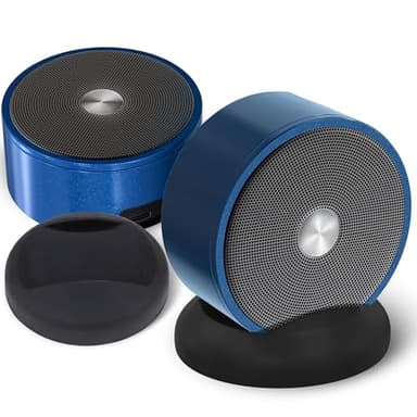 Paired Bluetooth Speakers - Bluetooth Surround Sound Speakers - Stereo Pairing Bluetooth Speaker for Dads - Linkable Bluetooth Speakers - Bluetooth Stereo Speakers for Home TV Car