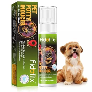 Dog Potty Training Spray,Pee Here Spray for Dogs Indoor & Outdoor,Dog Pee Attractant Spray,Training Spray for Dogs to Pee in One Spot,Prevent Your Pet from Soiling The Carpet,100ML