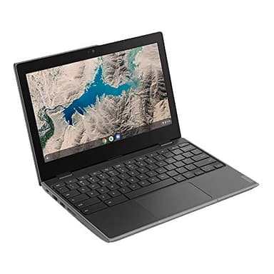 Lenovo (Refurbished) 100E Chromebook 2ND Gen Laptop, 11.6" HD (1366 X 768) Display, MediaTek MT8173C Processor, 4GB LPDDR3 RAM, 16GB eMMC TLC SSD, Powervr GX6250, Chrome OS, 81QB000AUS, Black