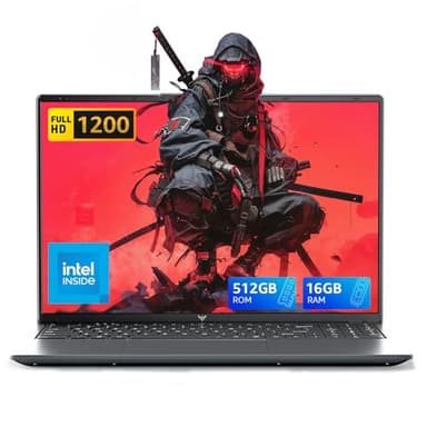 ACEMAGIC 2026 LX16 Laptop, 16-inch FHD (1920 x 1200) Display, Intel Alder Lake-N N95 (4C/3.6GHz), 16GB DDR4 RAM, 512GB SSD, Windows 11 Pro, Wi-Fi 5, Laptop for Office & Travel