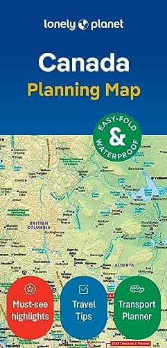 Lonely Planet Canada Planning Map 2 2nd Ed.