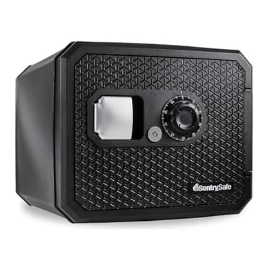 SentrySafe Fireproof and Waterproof Shelf Safe, Large Home or Office Safe with Dial Combination Lock and Override Key, 0.81 Cubic Feet, FPW082KSB