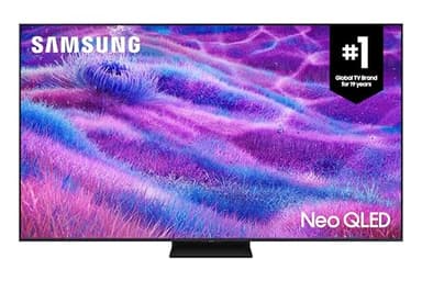SAMSUNG 55-Inch Mini LED QN80F Neo QLED 4k Smart TV, AI Gen 2 Processor, Neo Quantum HDR, 144Hz, Q-Symphony, FreeSync Premium Pro, Dolby Atmos, Gaming Hub - [QN55QN80FAFXZC] [Canada] (2025)