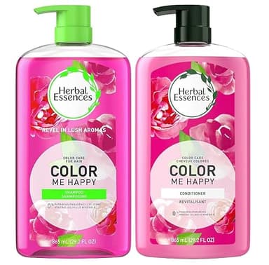 Herbal Essences Color Care Color Me Happy Shampoo and Conditioner Set, 865 mL (Pack of 2)